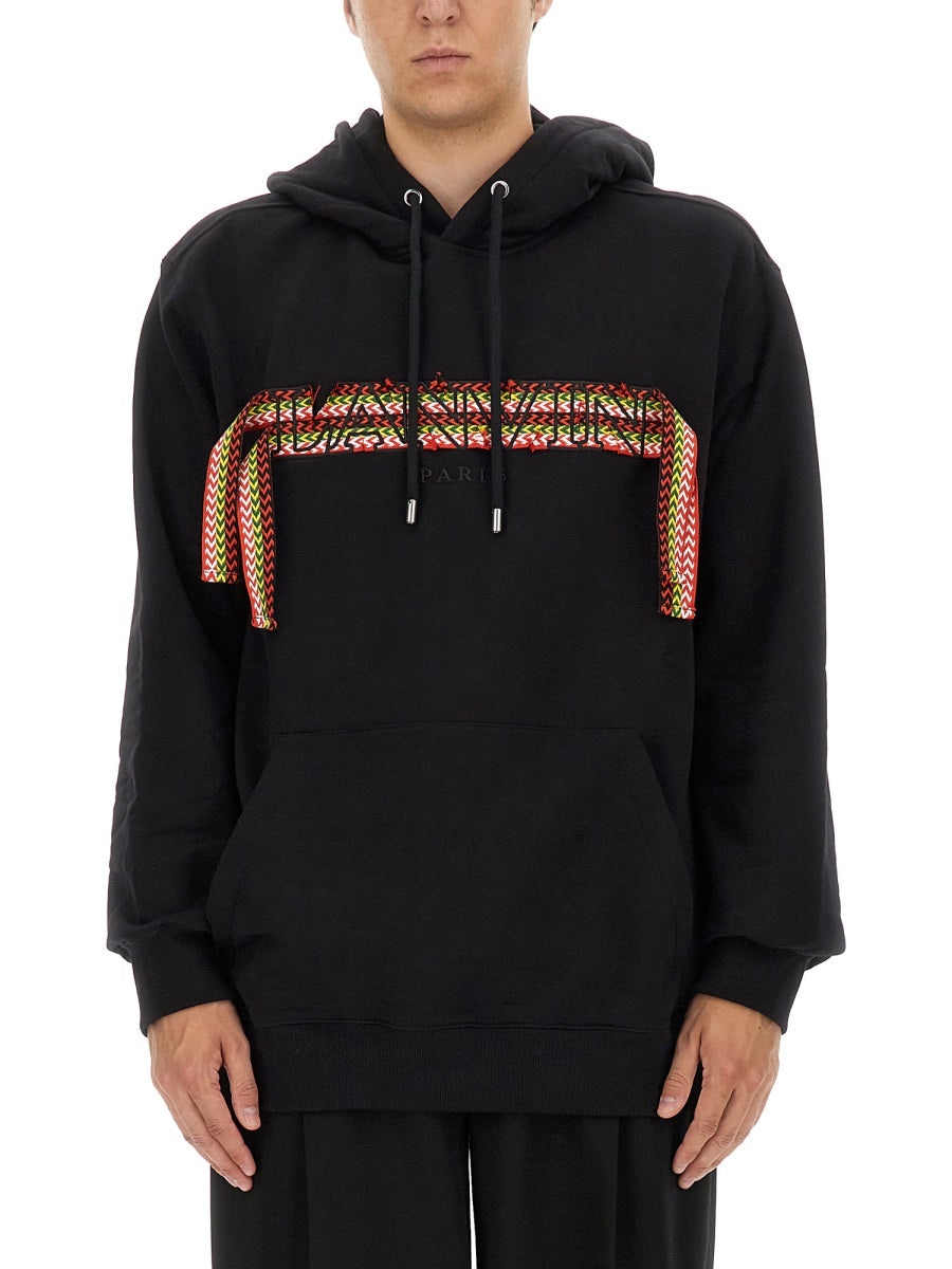 Lanvin Lanvin Men Sweatshirt With Logo | luosophy | REVERSIBLE