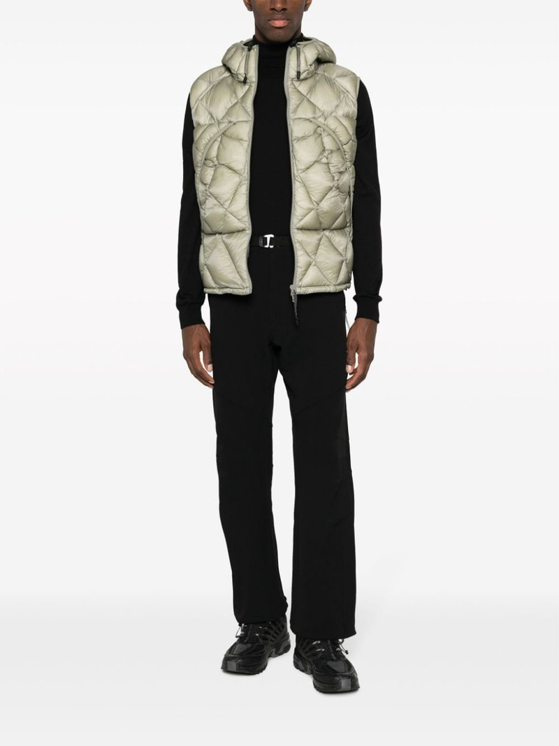 ROA belted straight-leg trousers outlook