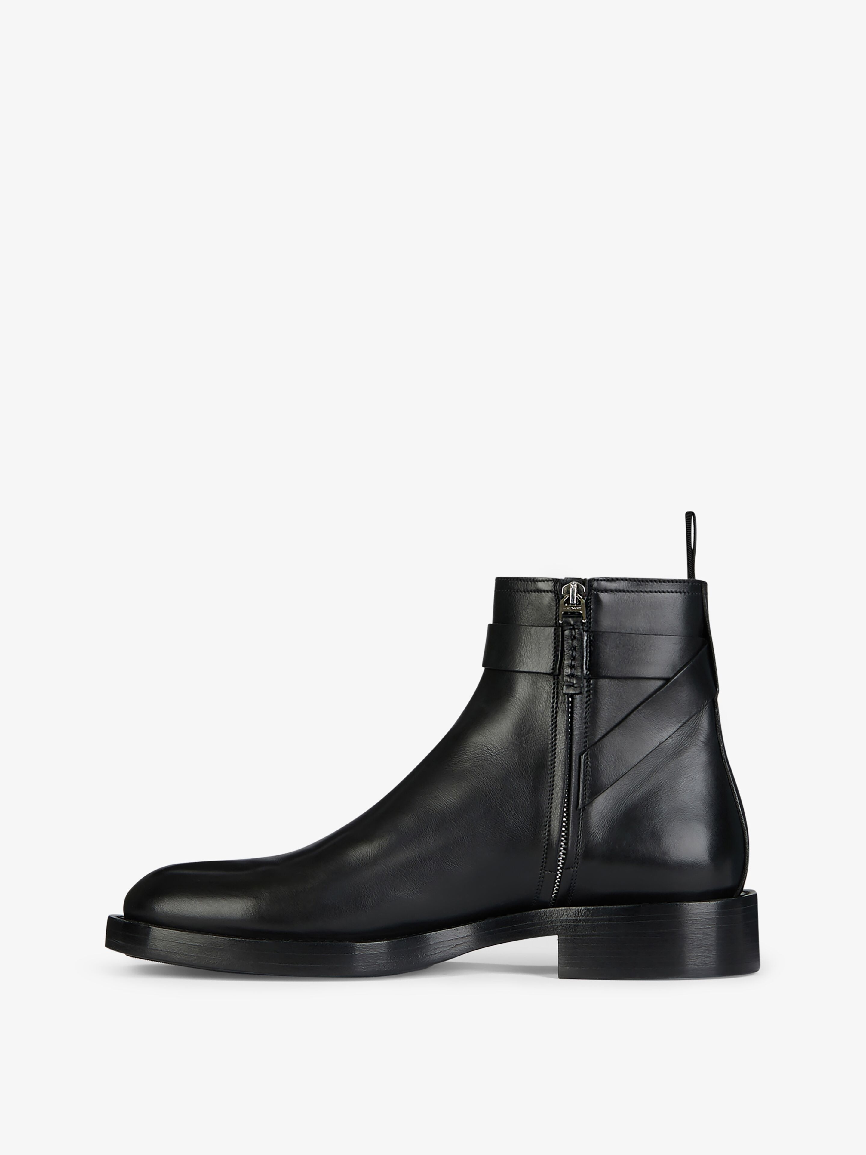 PADLOCK BOOTS IN LEATHER - 3