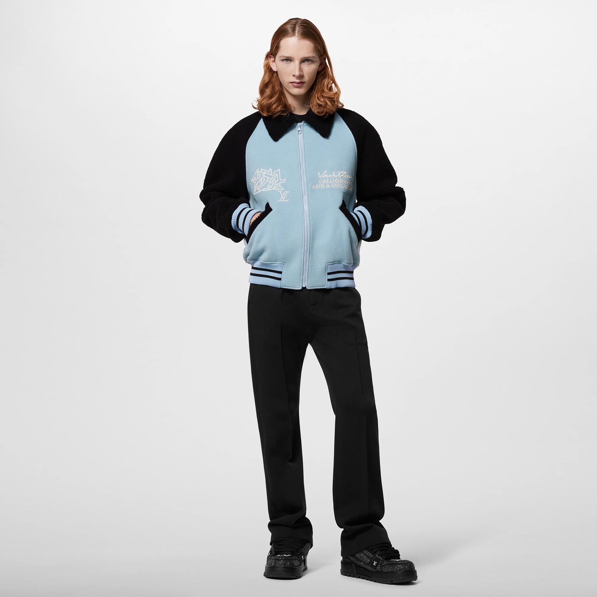 Shearling Wool Varsity Blouson - 4