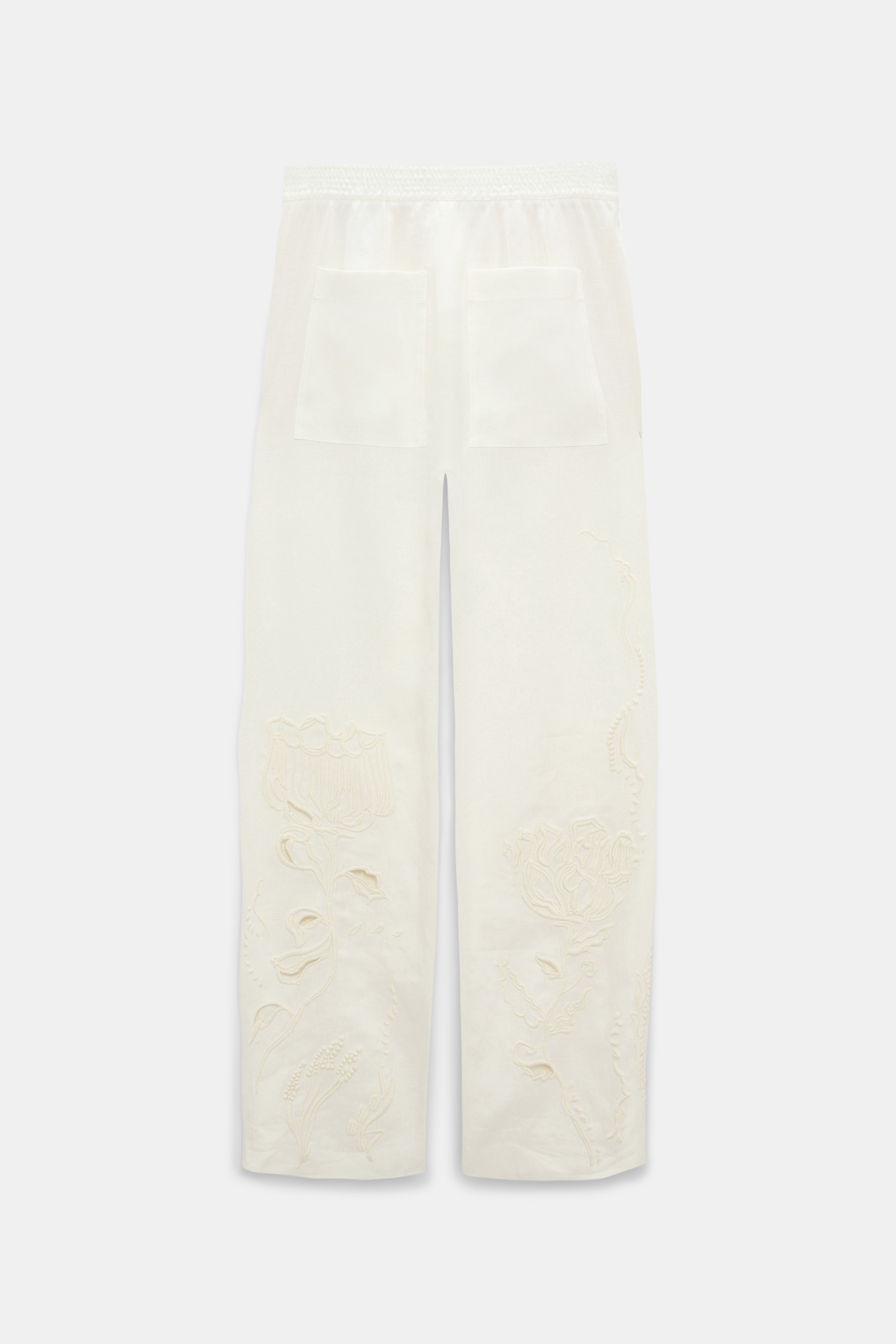 EMBROIDERED BEAUTY pants - 8