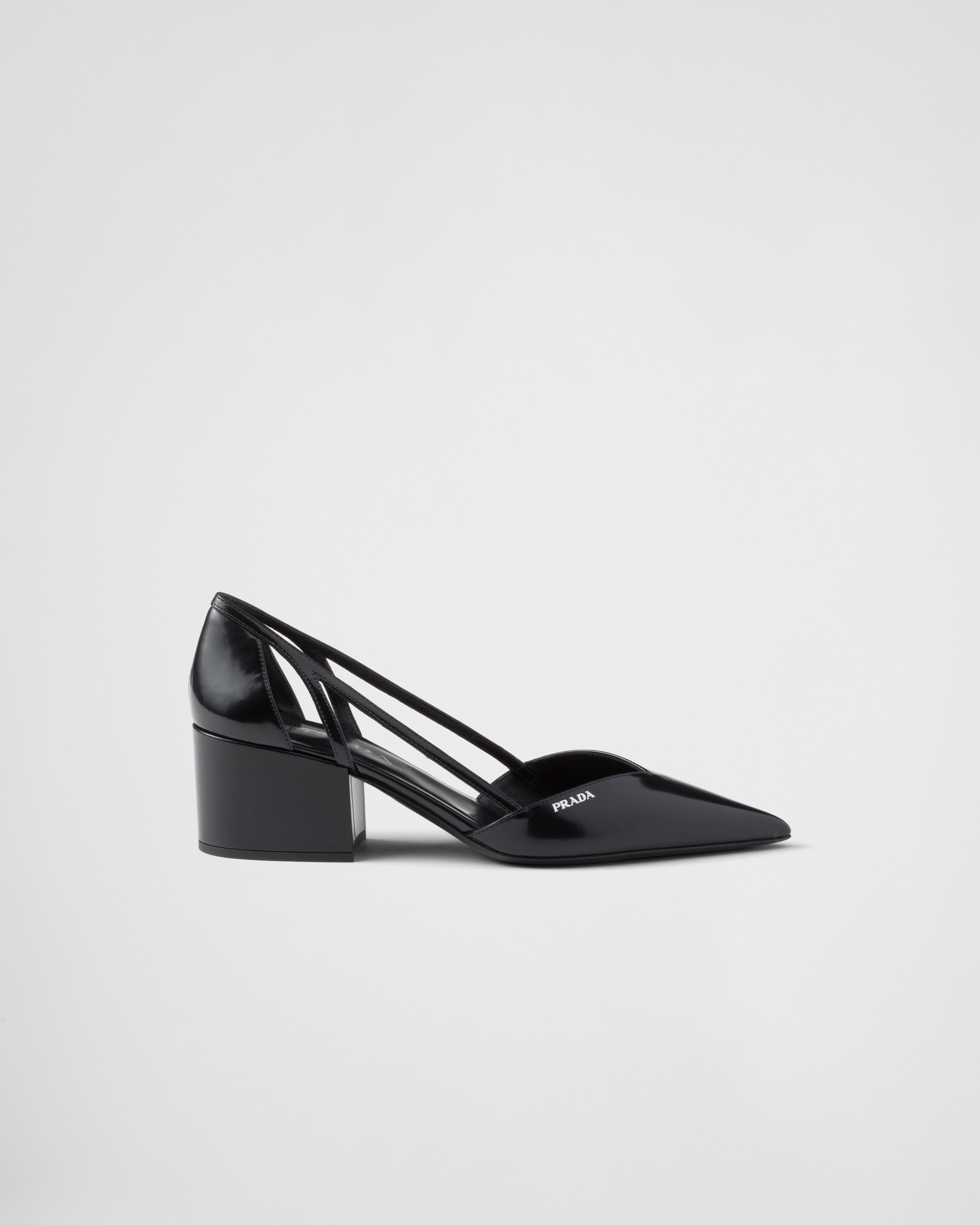 ハンサム♪◇カットアウト Pumps◇PRADA Prada Cut-out Pumps | italist