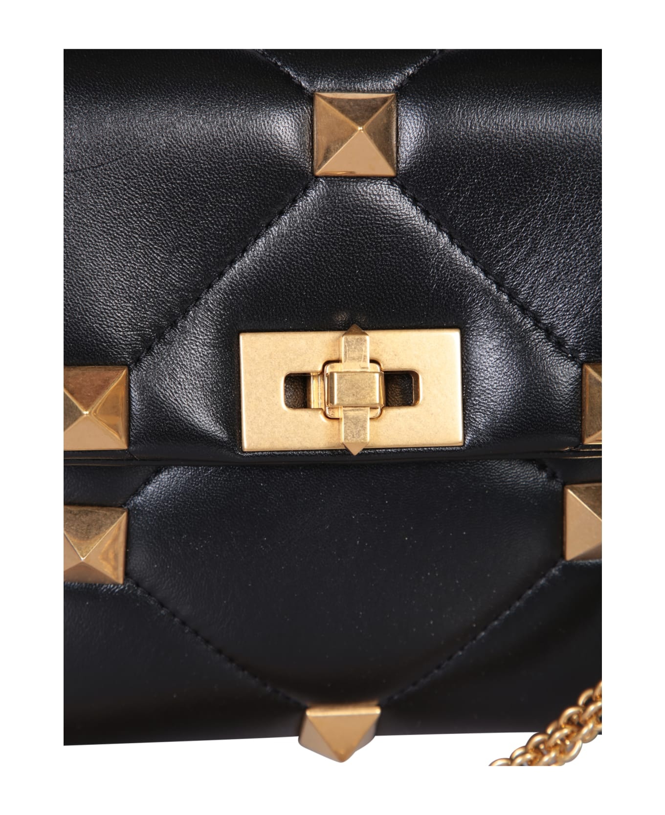 Roman Stud Black Bag - 3