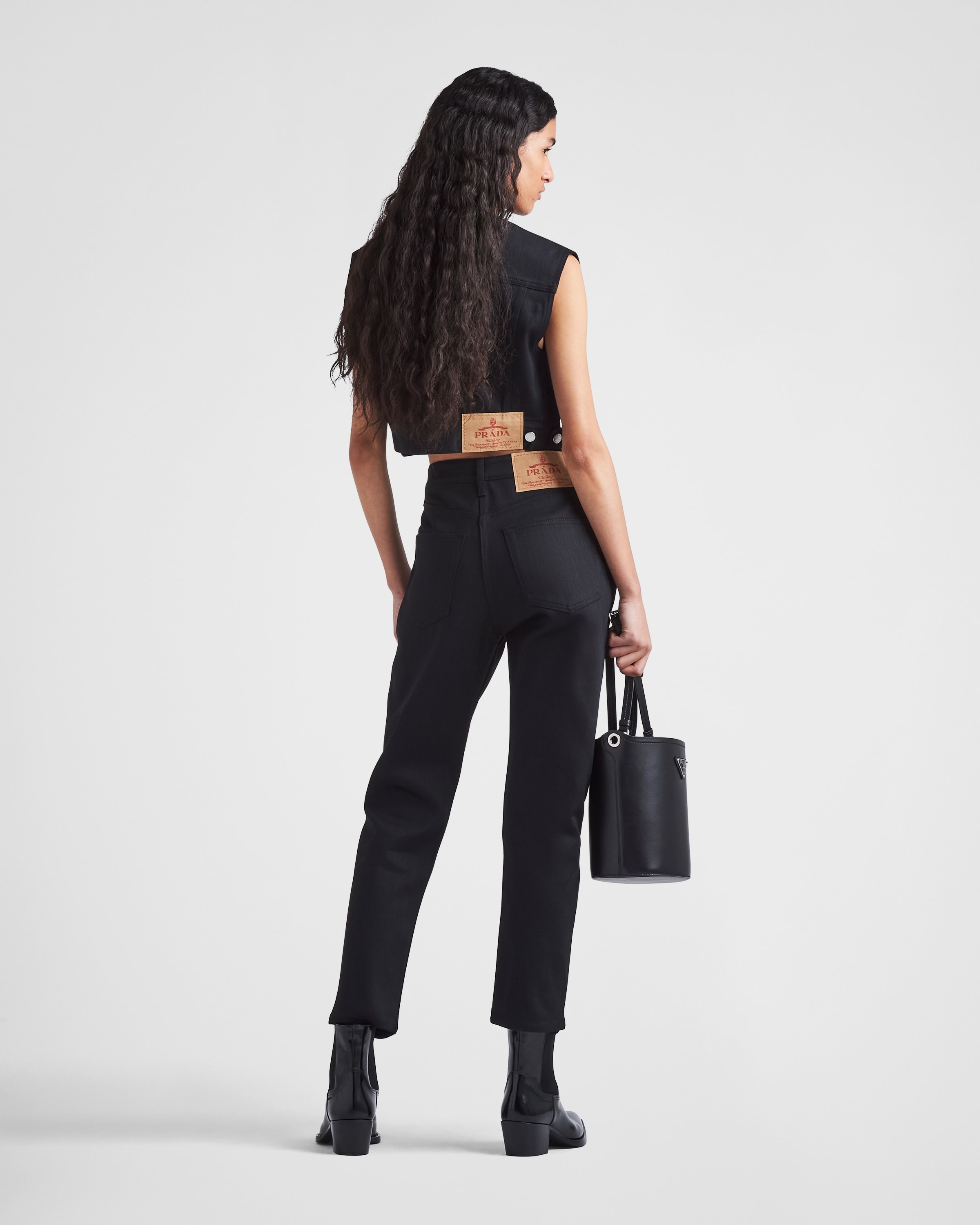 Stretch denim vest - 5