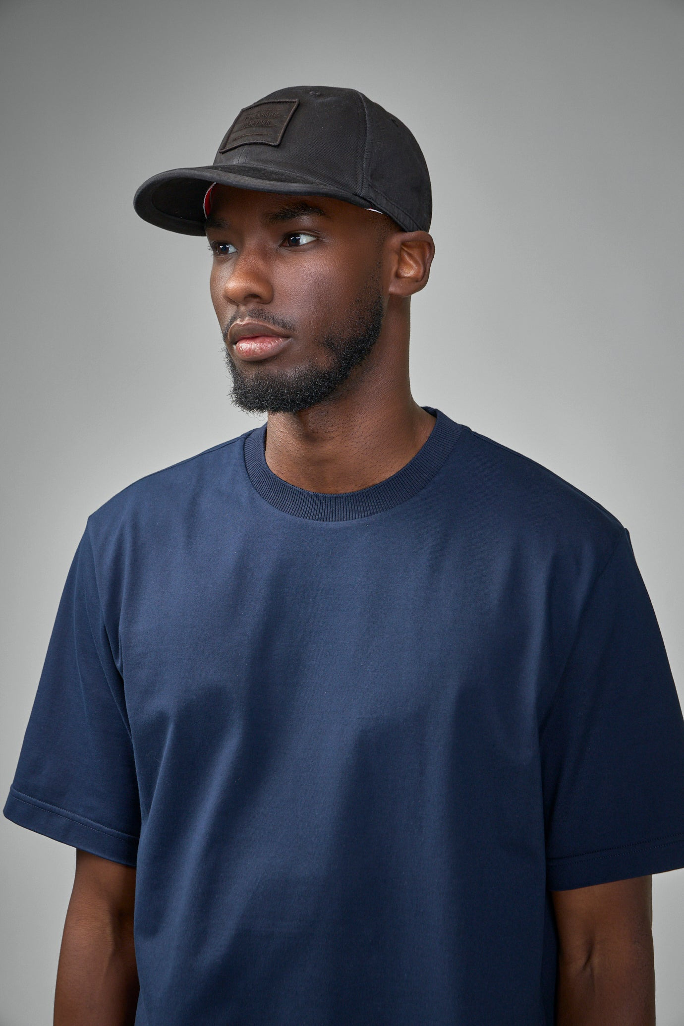 6 Panel Baseball Cap black 001 - 3