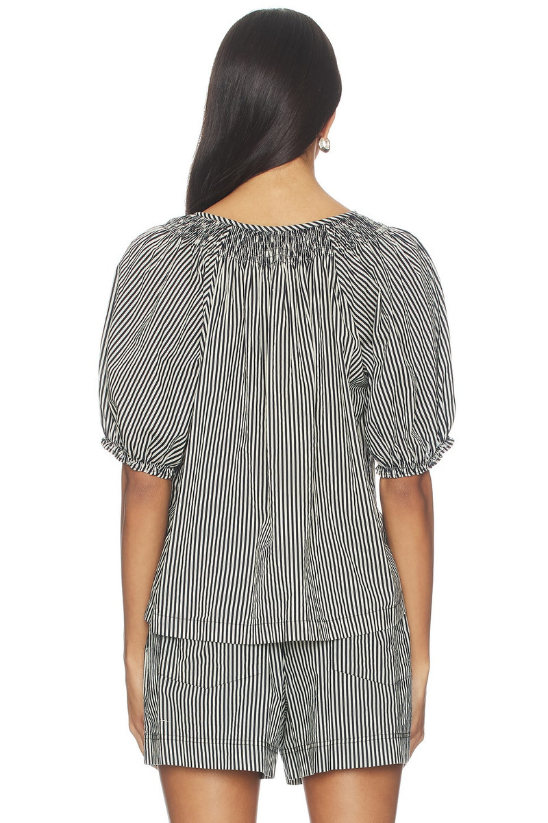 THE GREAT. The Smocked Sleep Top outlook