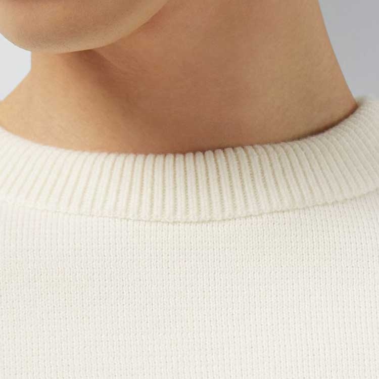 Gucci Knit Wool Sweater With Square GG 'Ivory Blue' 763398-XKDO1-9174 - 6