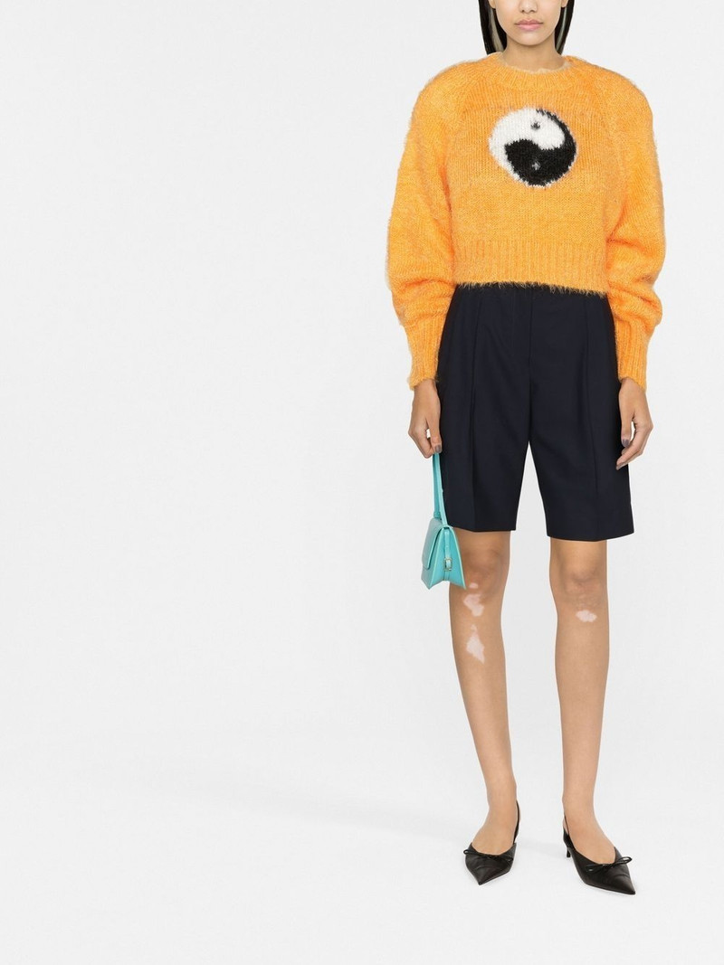 ROTATE Yin Yang crew-neck jumper outlook
