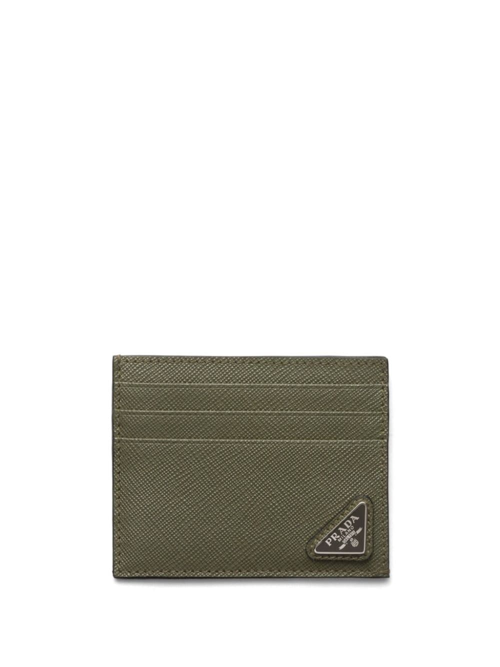 Saffiano leather card holder - 1