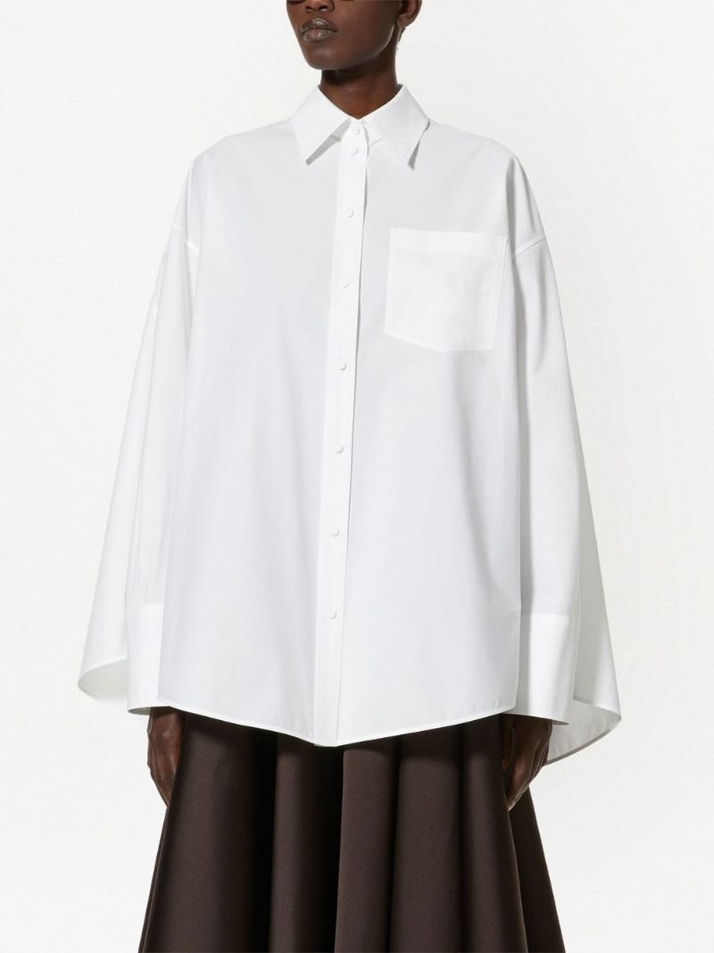oversized cotton shirt - 3