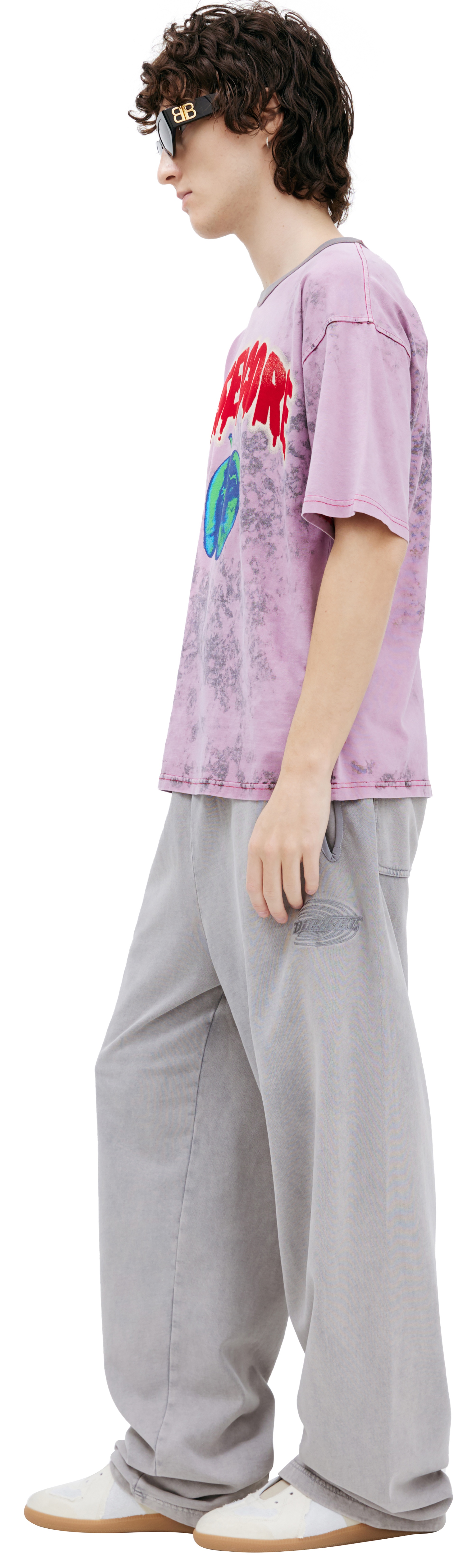 T-SHIRT WITH 'DIESELCORE' PRINT - 2