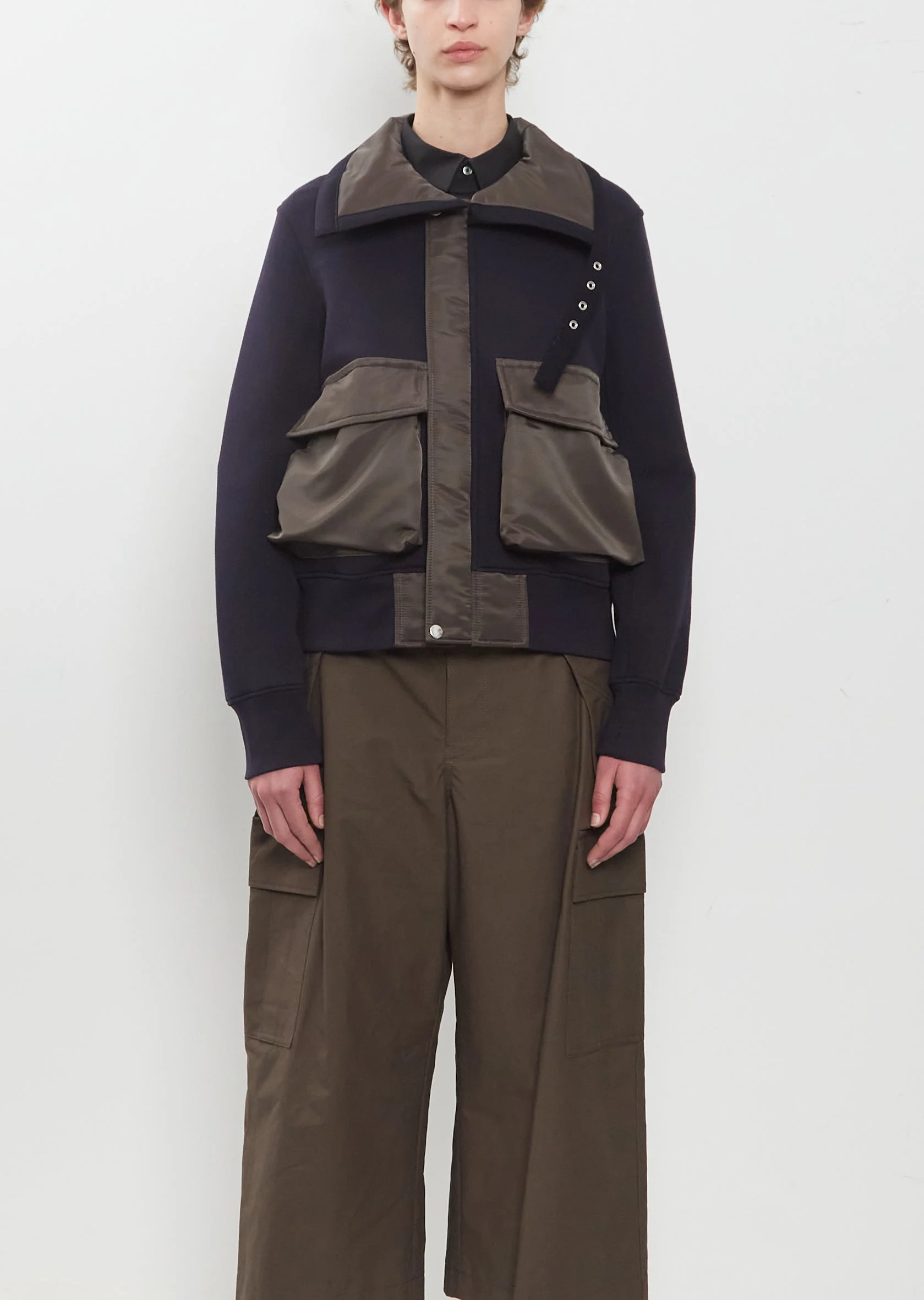 Sponge Sweat Blouson - 1