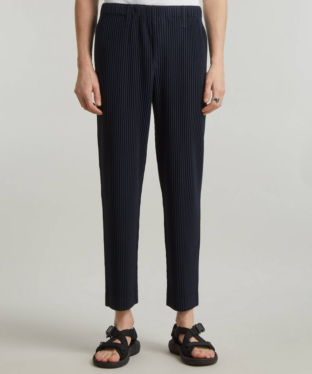 Basic Pleated Trousers - 3