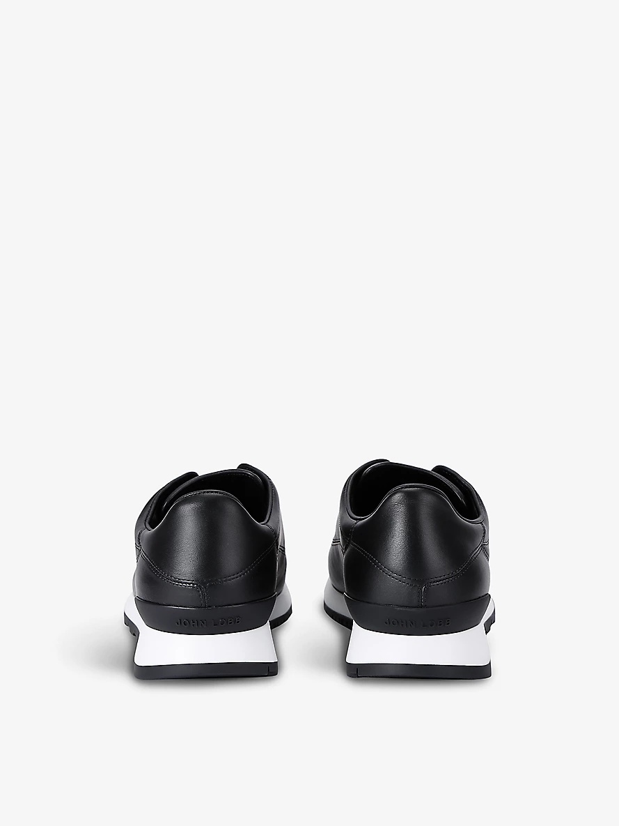 Lift leather low-top trainers - 4