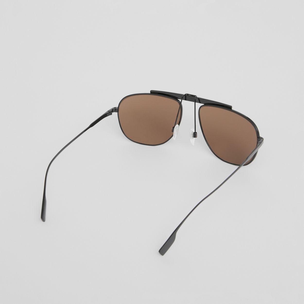 Icon Stripe Detail Pilot Sunglasses - 5