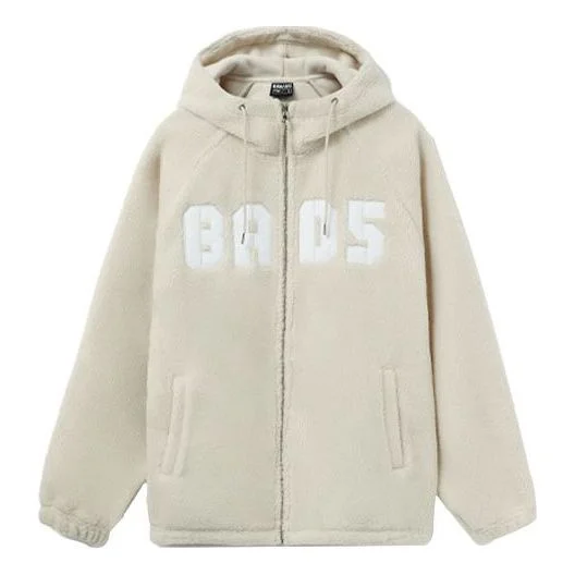 Li-Ning x BADFIVE Lifestyle Hooded Jacket 'Beige White' AFDR733-4 - 1
