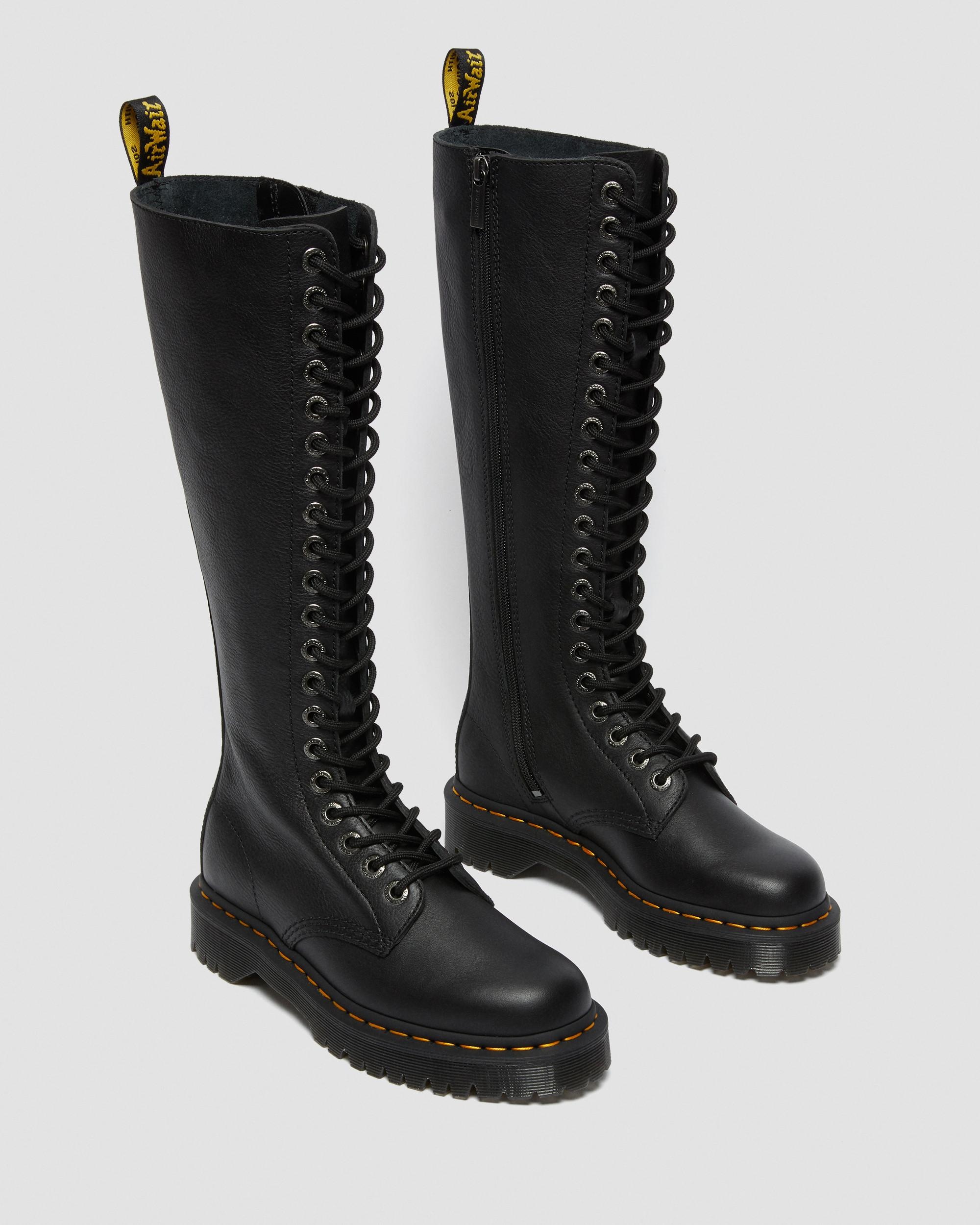 1B60 Bex Pisa Leather Knee High Boots - 6