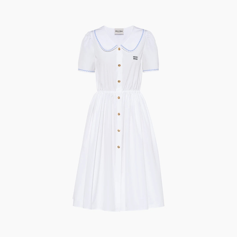 Poplin dress - 1