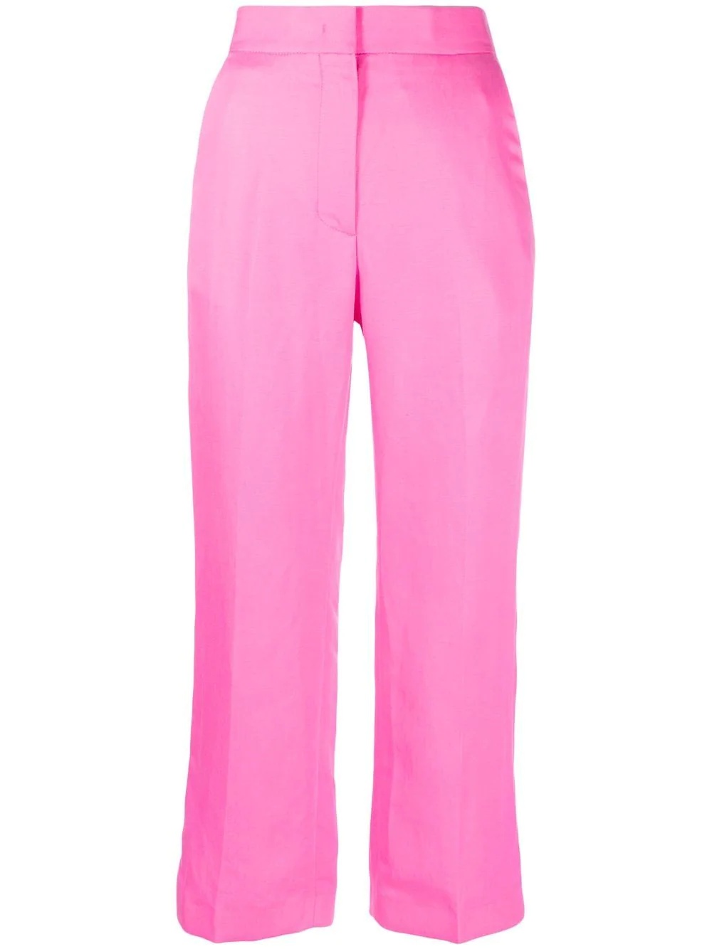 cropped tailored trousers - 1