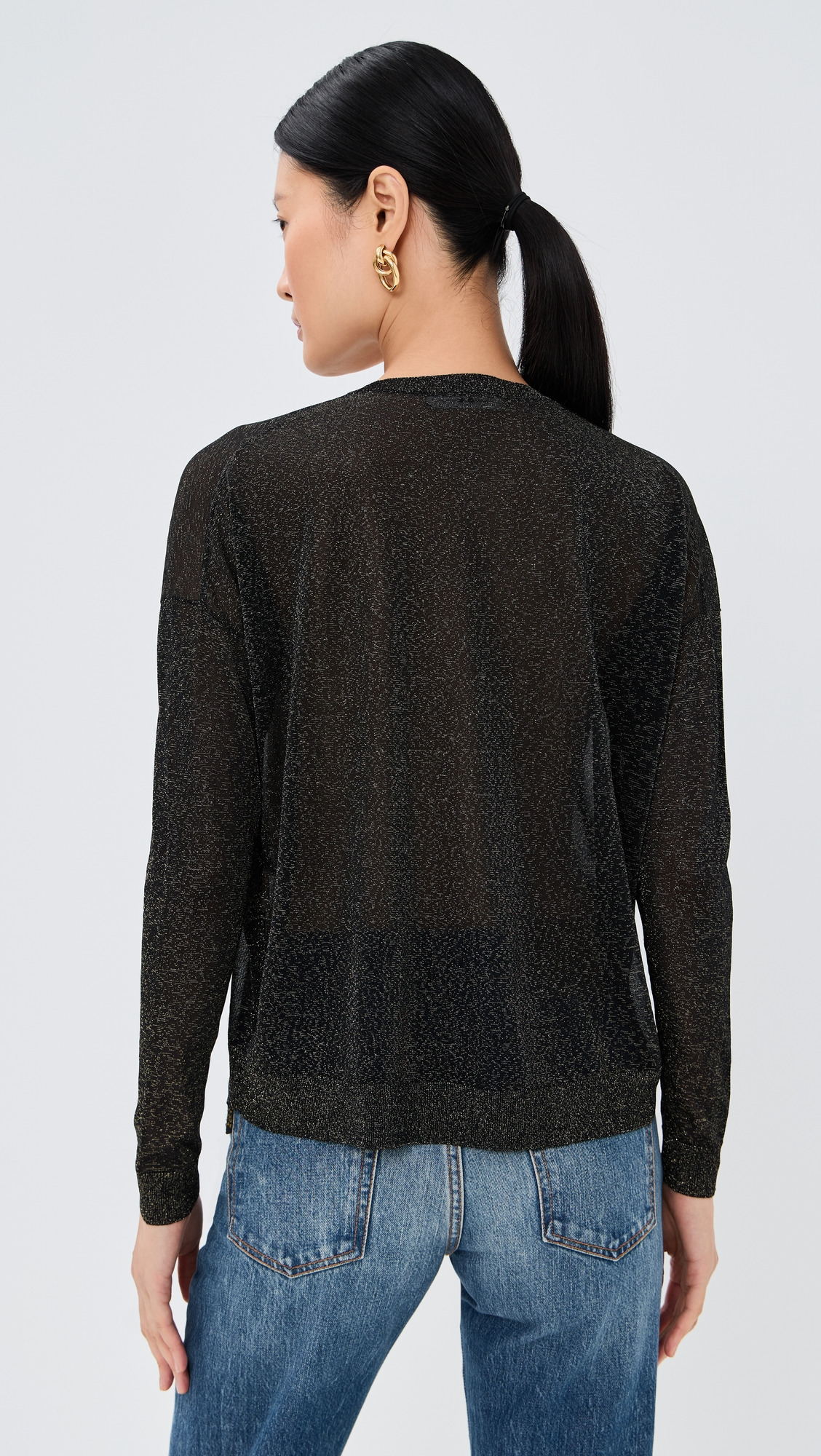 V Neck Sweater - 2