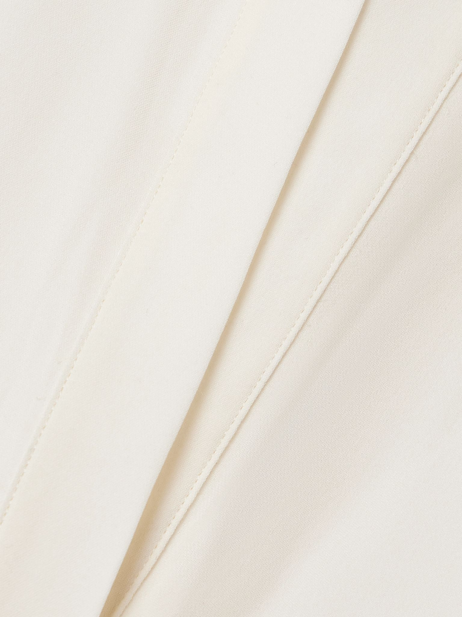 Montaine silk-georgette blouse Ivory - 5
