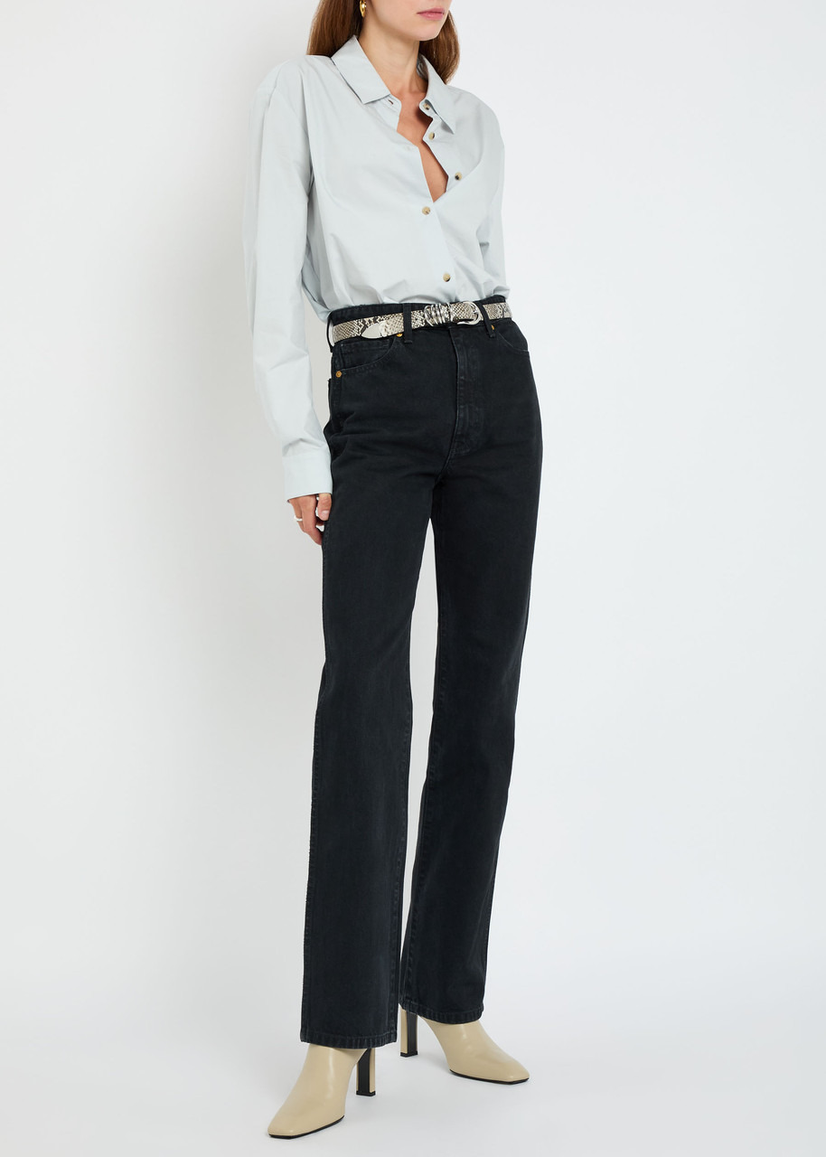 Khaite Danielle Straight-leg Jeans - 4