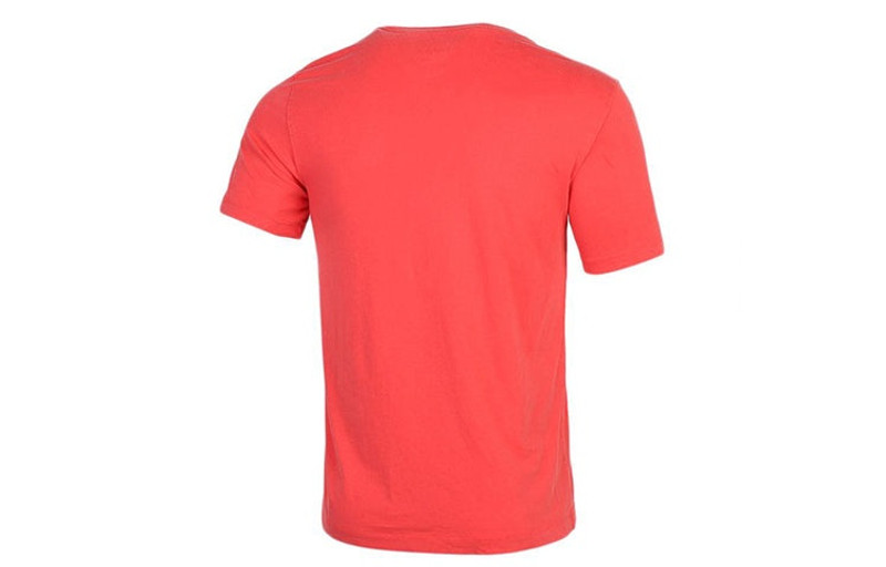 Jordan Air Jordan Gradient Multi-Color Alphabet Washed Round Neck Short Sleeve Red CN3108-631 outlook