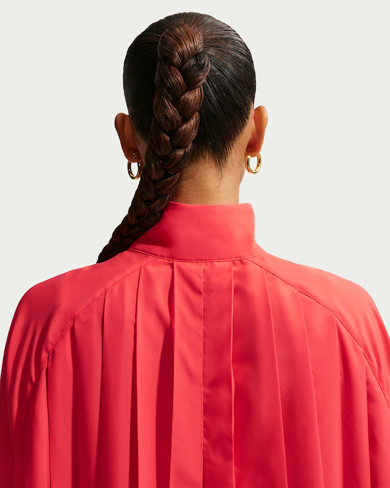Nike Sportswear Women's Oversized Long-Sleeve Pleated Mini Dress 3