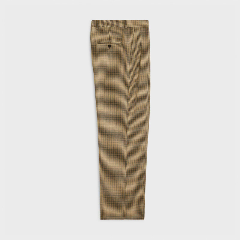 CELINE SKATE PANTS IN HOUNDSTOOTH WOOL outlook