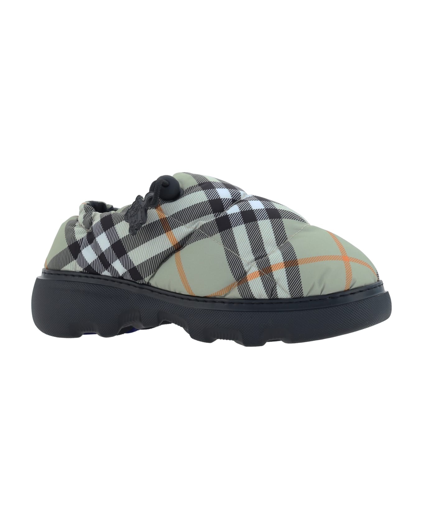 'pillow' Light Green Polyamide Blend Slippers - 2