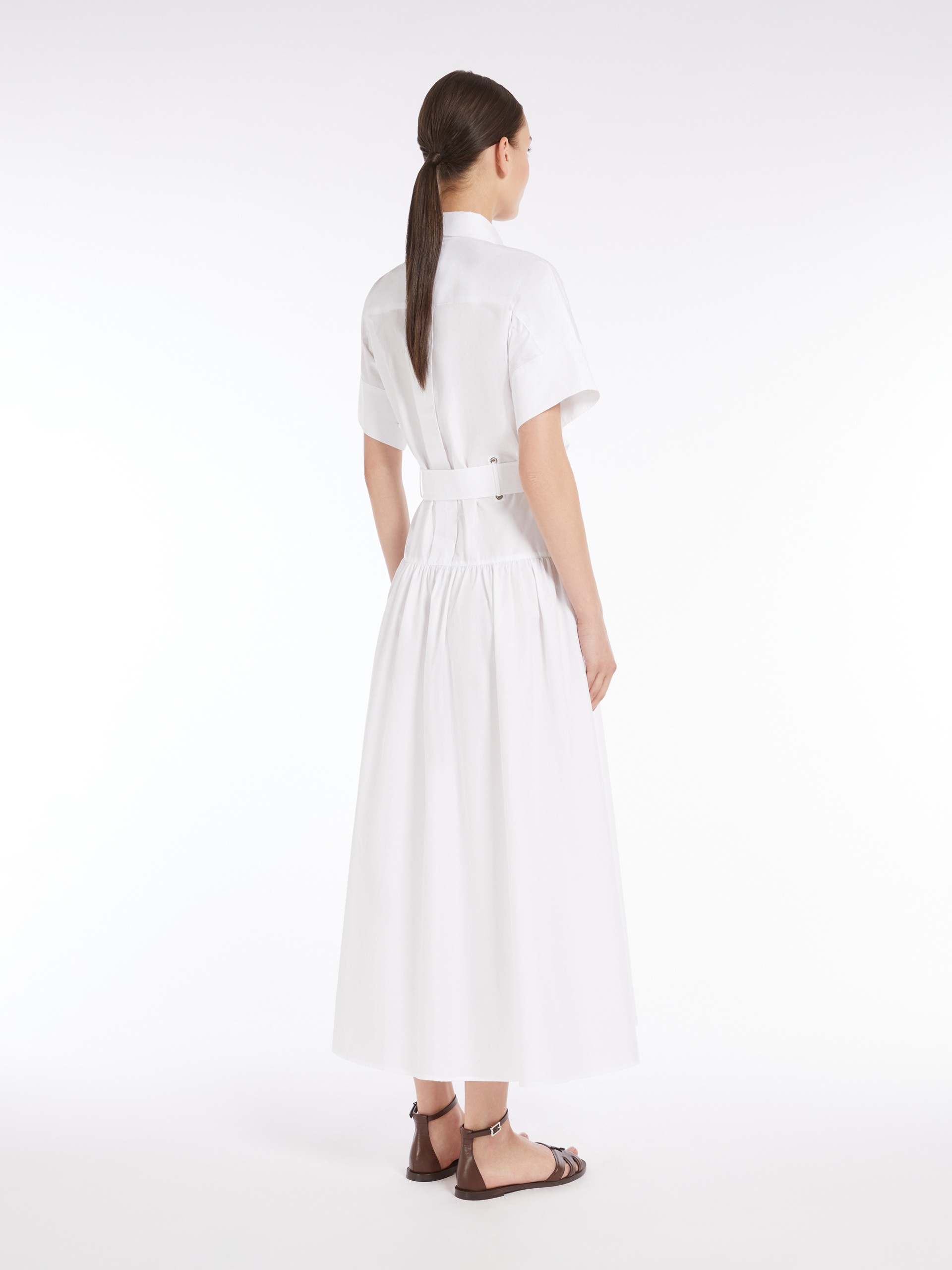 AGORAIO Poplin shirt dress - 4