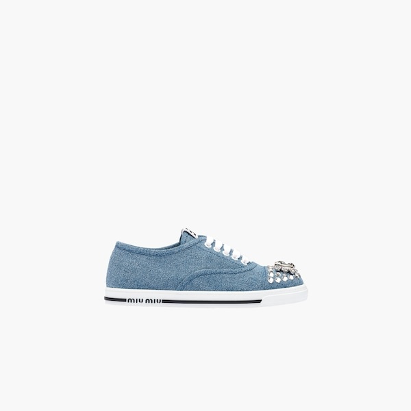 Denim sneakers - 6