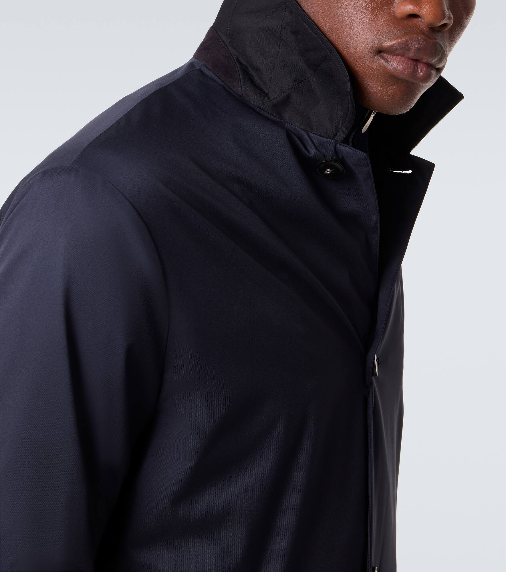Single-breasted car coat - 6