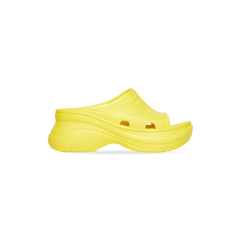 Women's Pool Crocs™ Slide Sandal in Yellow 1