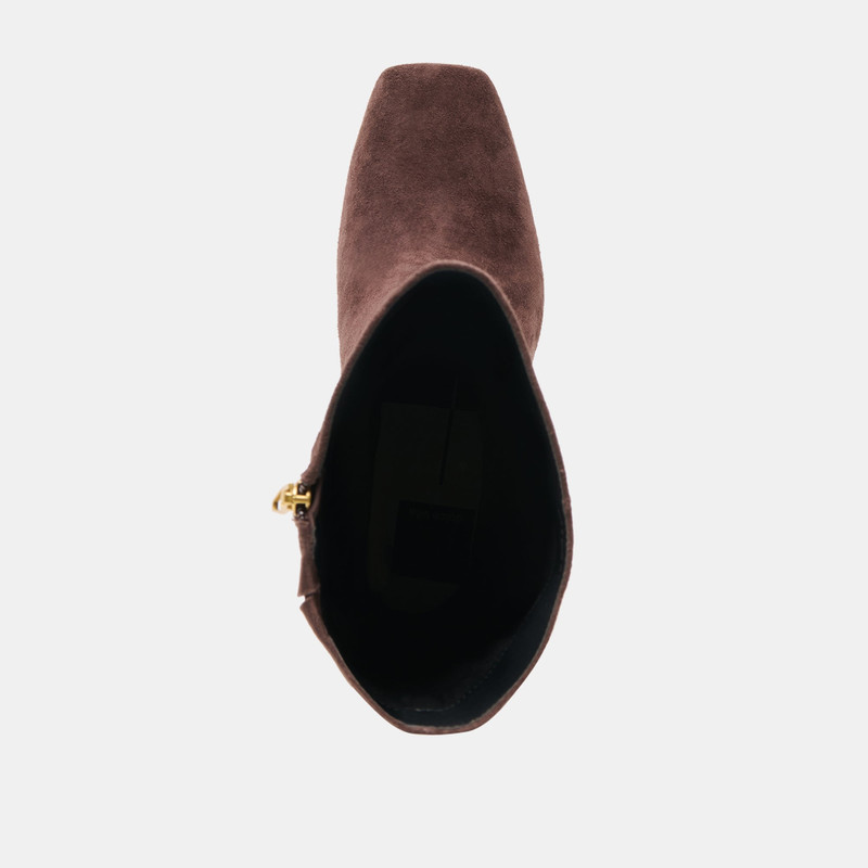 RIGGS BOOTS MAHOGANY SUEDE 8