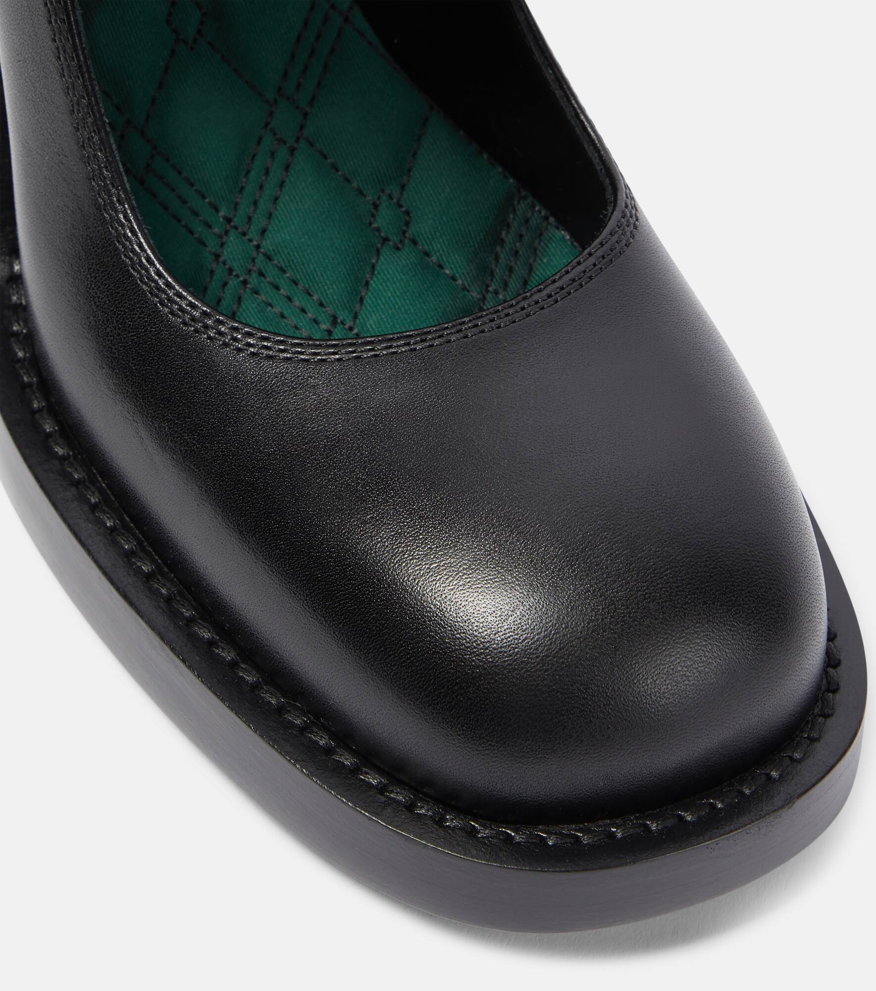 85 leather pumps - 6