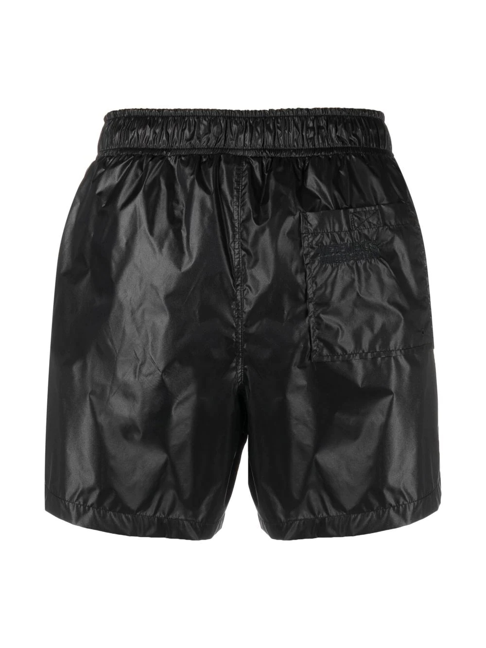 logo patch swim shorts - 2