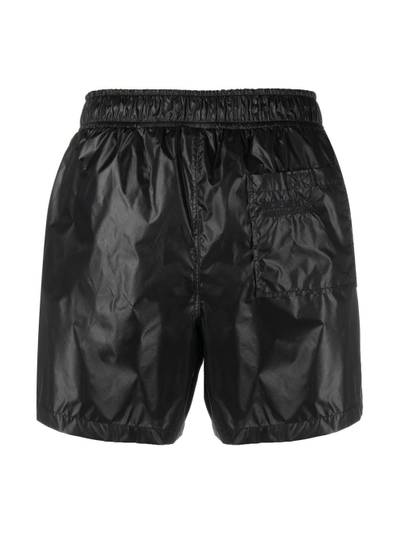 VETEMENTS logo patch swim shorts outlook