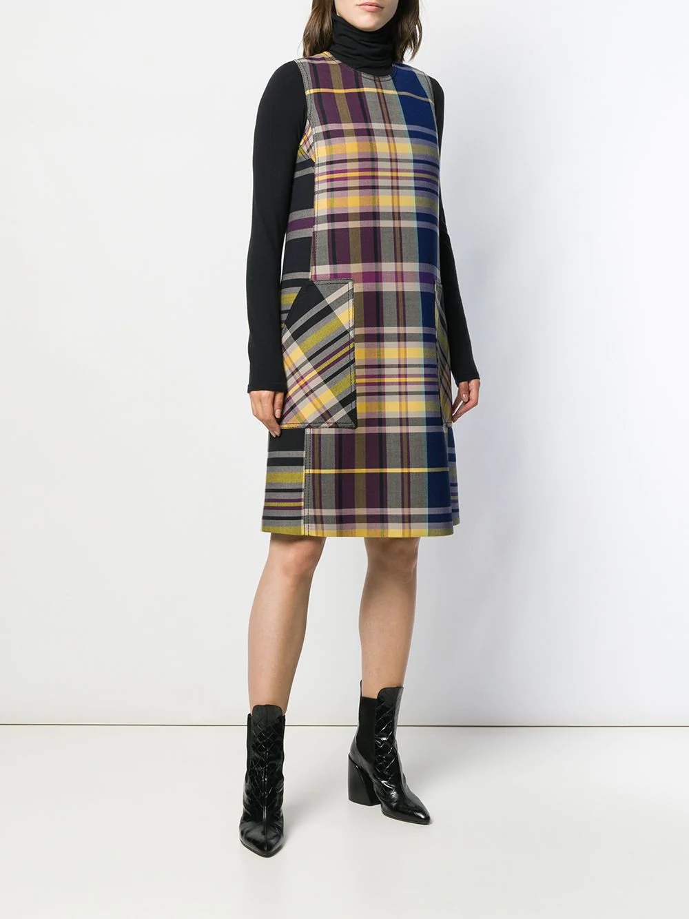 plaid dress - 3