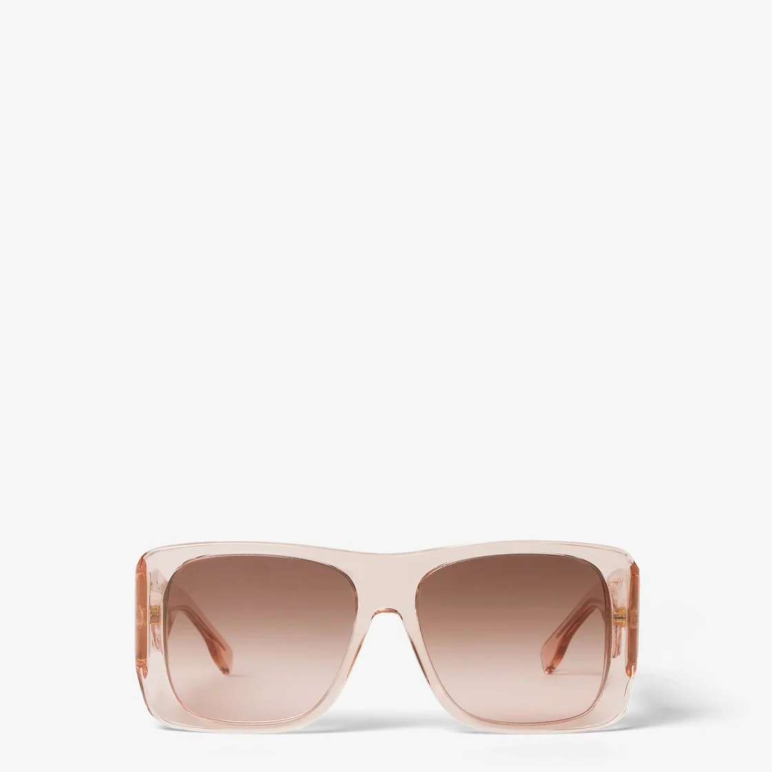 Forever Fendi Transparent pink acetate sunglasses - 1