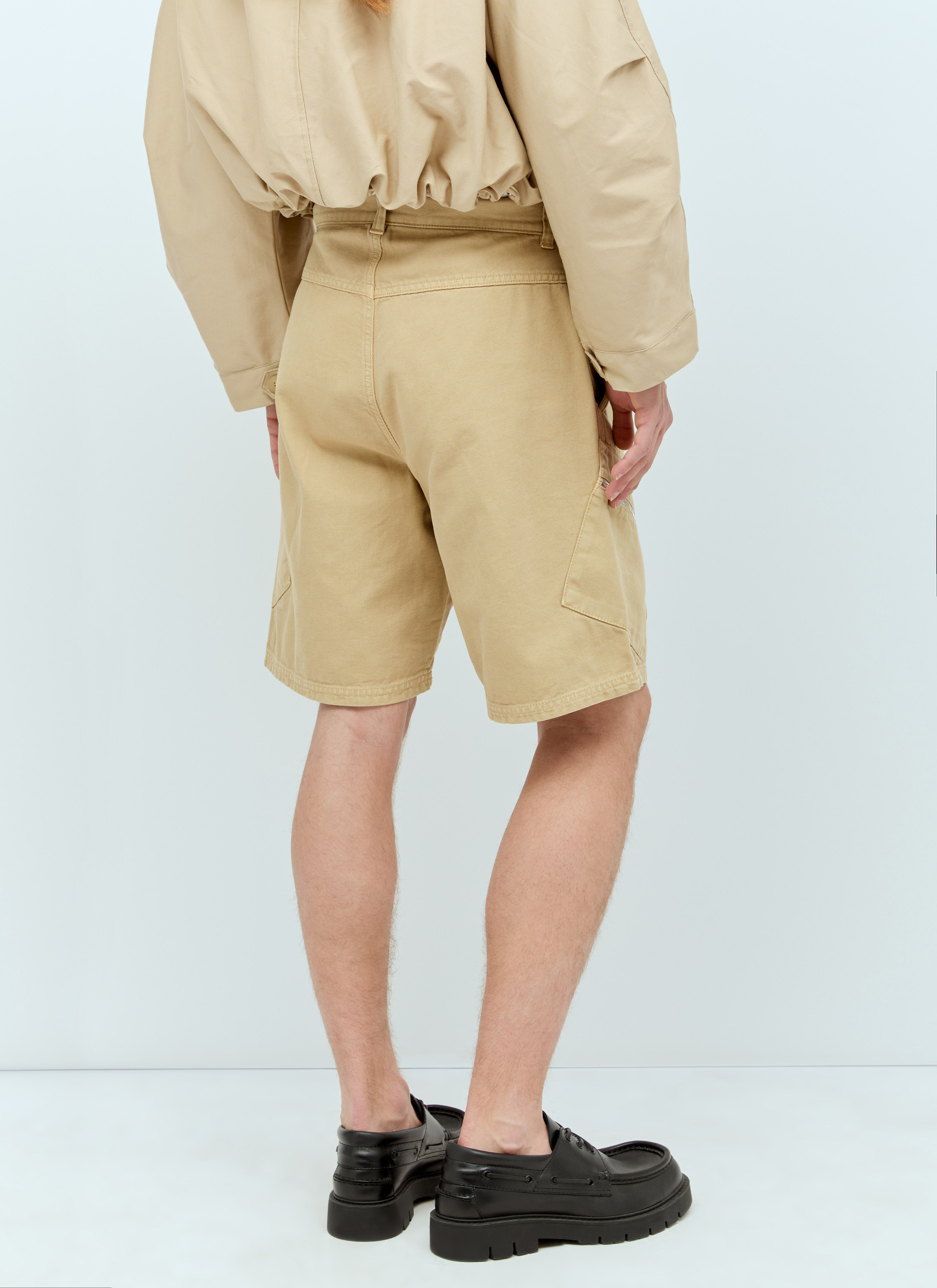 Jacquemus Men Le Short Marrone - 6