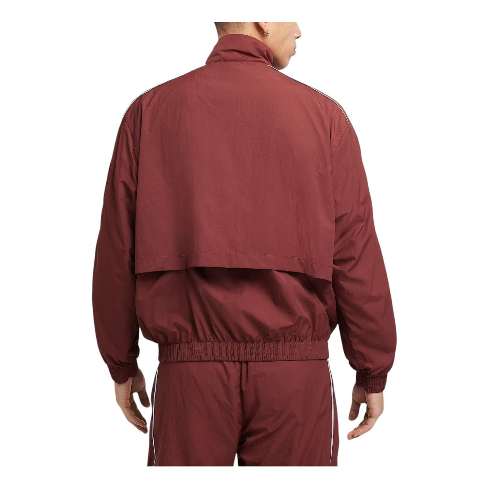 Nike Solo Swoosh Woven Track Jacket Asia Sizing 'Team Red' FB8623-677 - 2