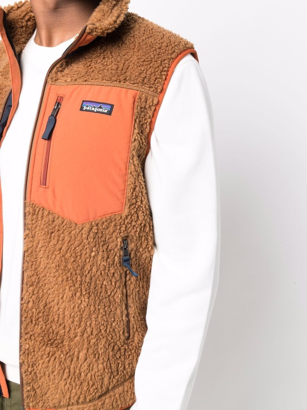 Classic Retro-X sherpa gilet - 5