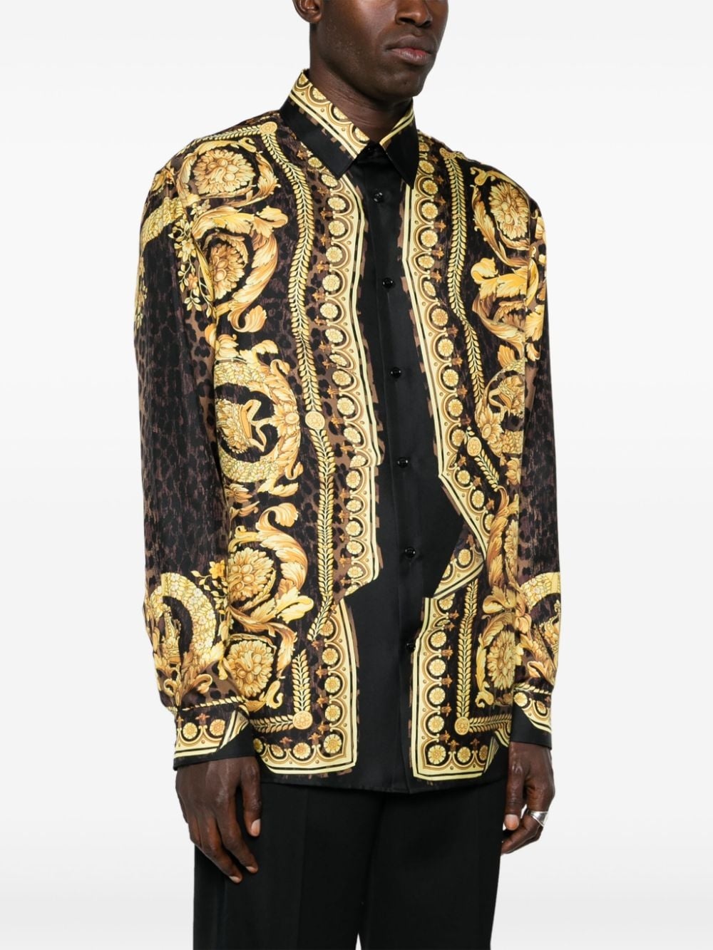 CAMICIA WILD BAROCCO ILLUSION VERSACE - 2