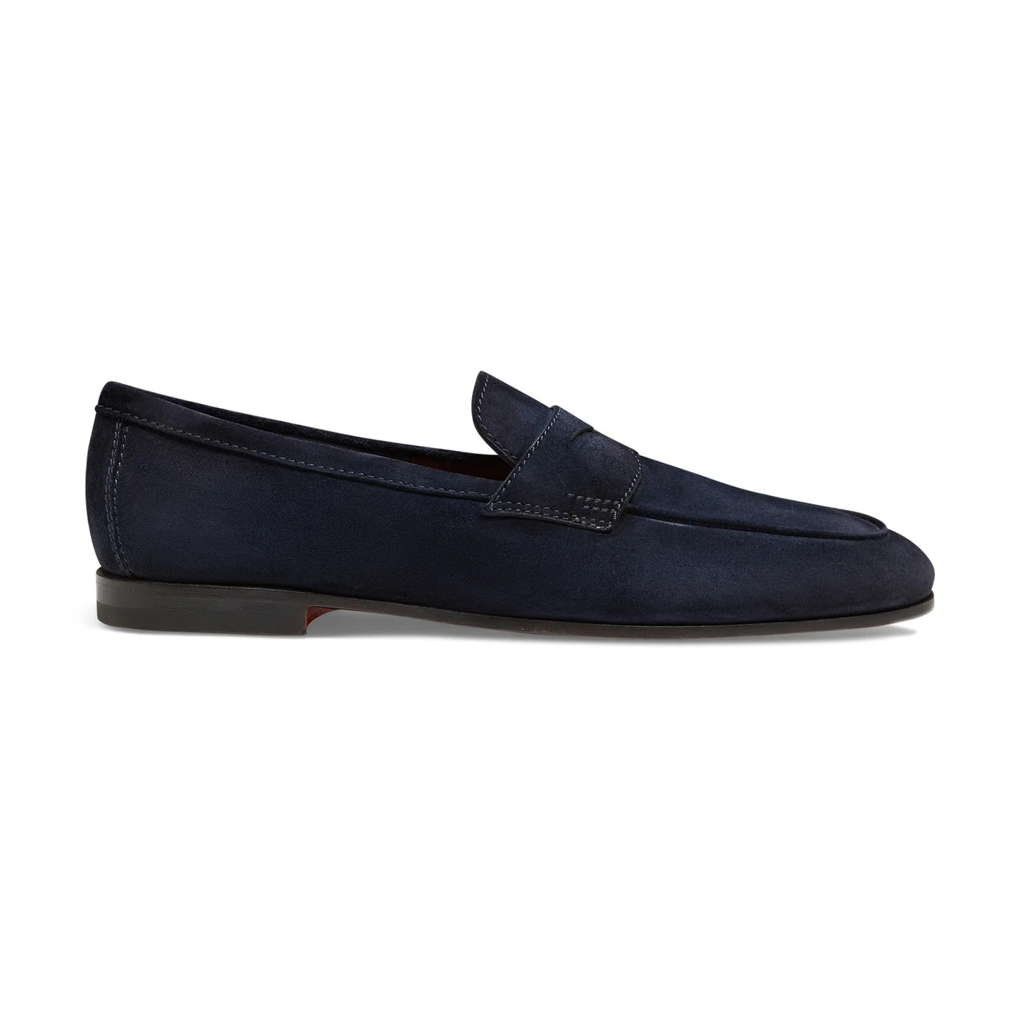 Men's blue suede Carlo loafer - 1