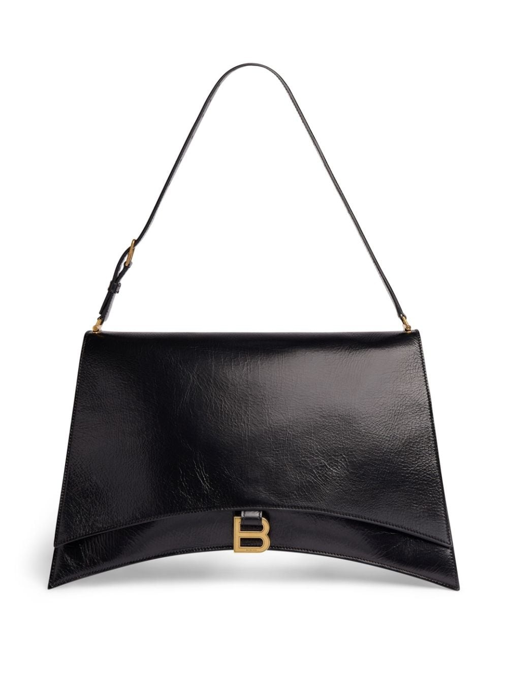 BALENCIAGA Crush leather shoulder bag | farfetch | REVERSIBLE