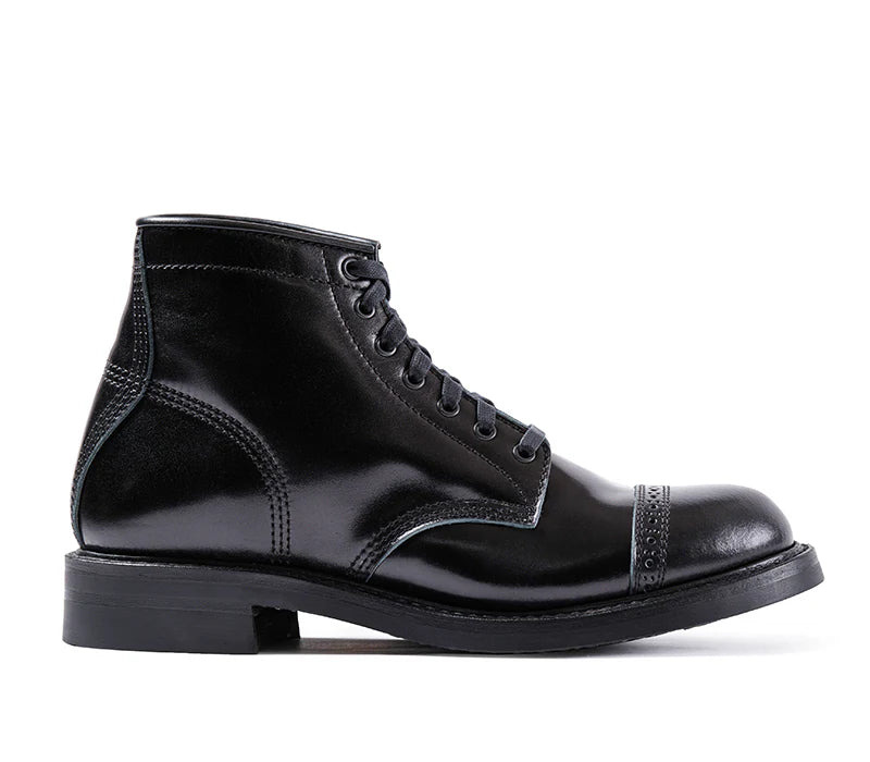 PRE-SALE LK-014  Black Ops Combat Boots Shinki Hikaku Shell Cordovan - 4