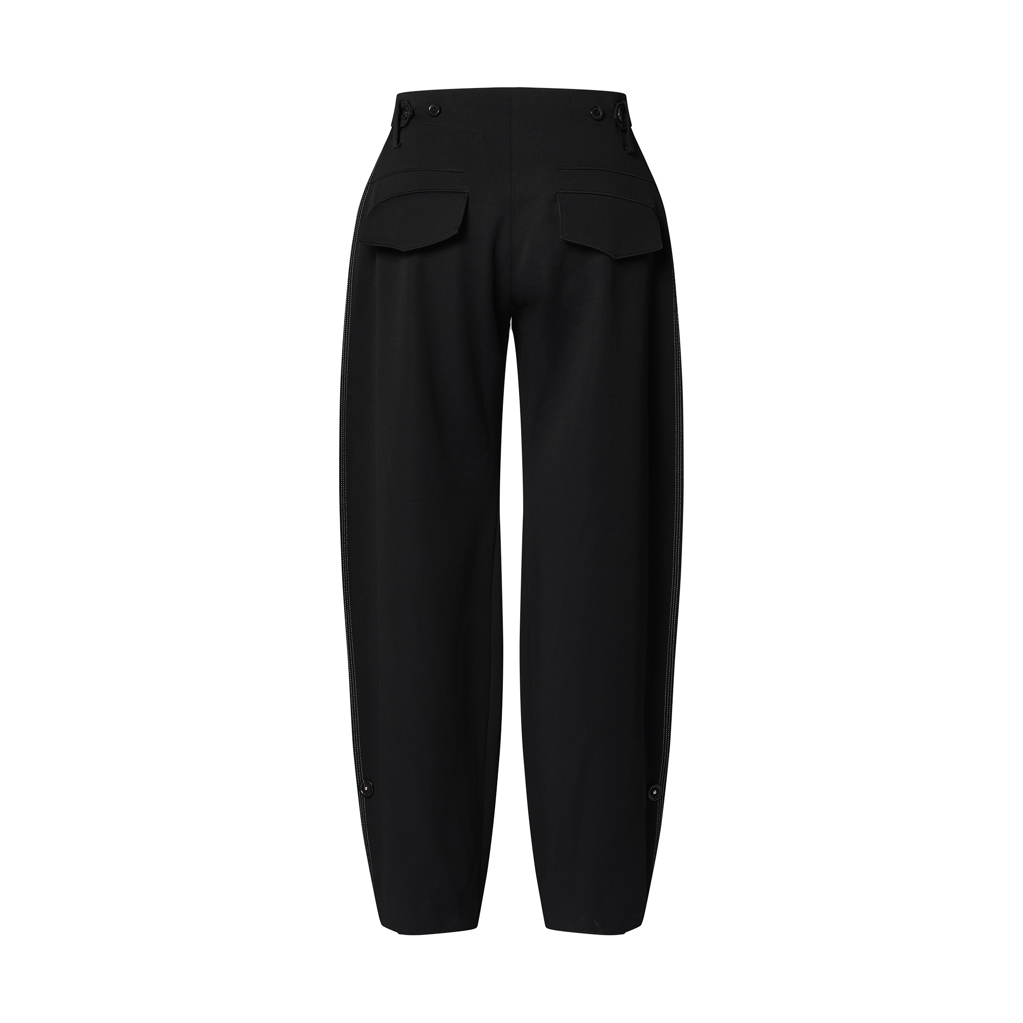 Graphic Insert Suit Pants - 3