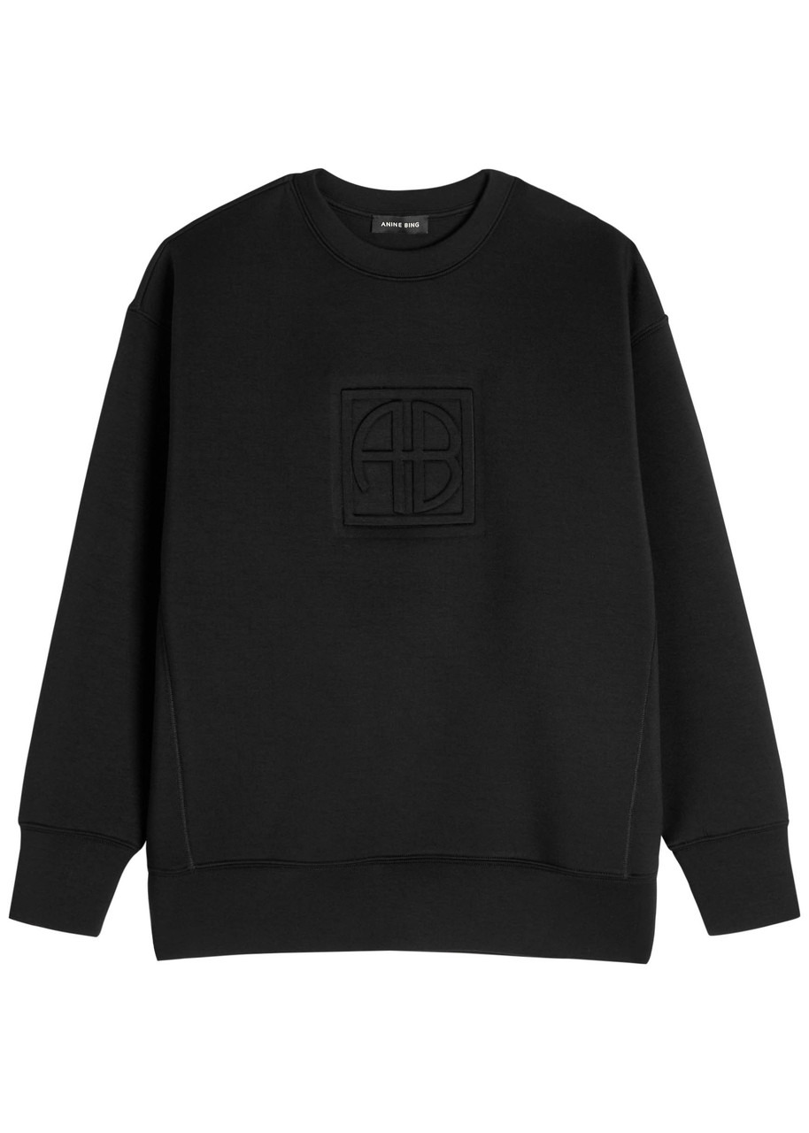 Anine Bing Alto Logo Neoprene Sweatshirt - 1