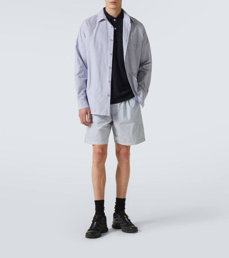 Stone Island Marina striped Bermuda shorts outlook